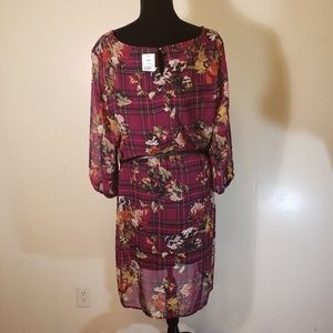 Cato Dresses - Purple floral dress Cato Dresses - Purple floral dress